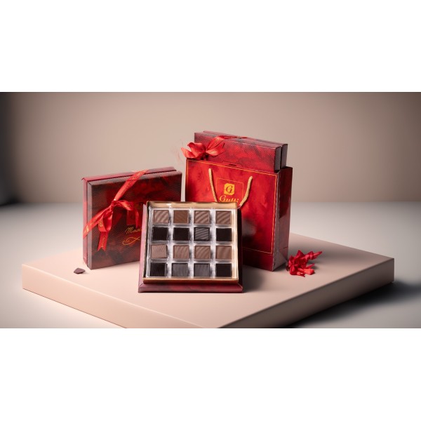 Kırmızı Madlen Çikolata 160GR